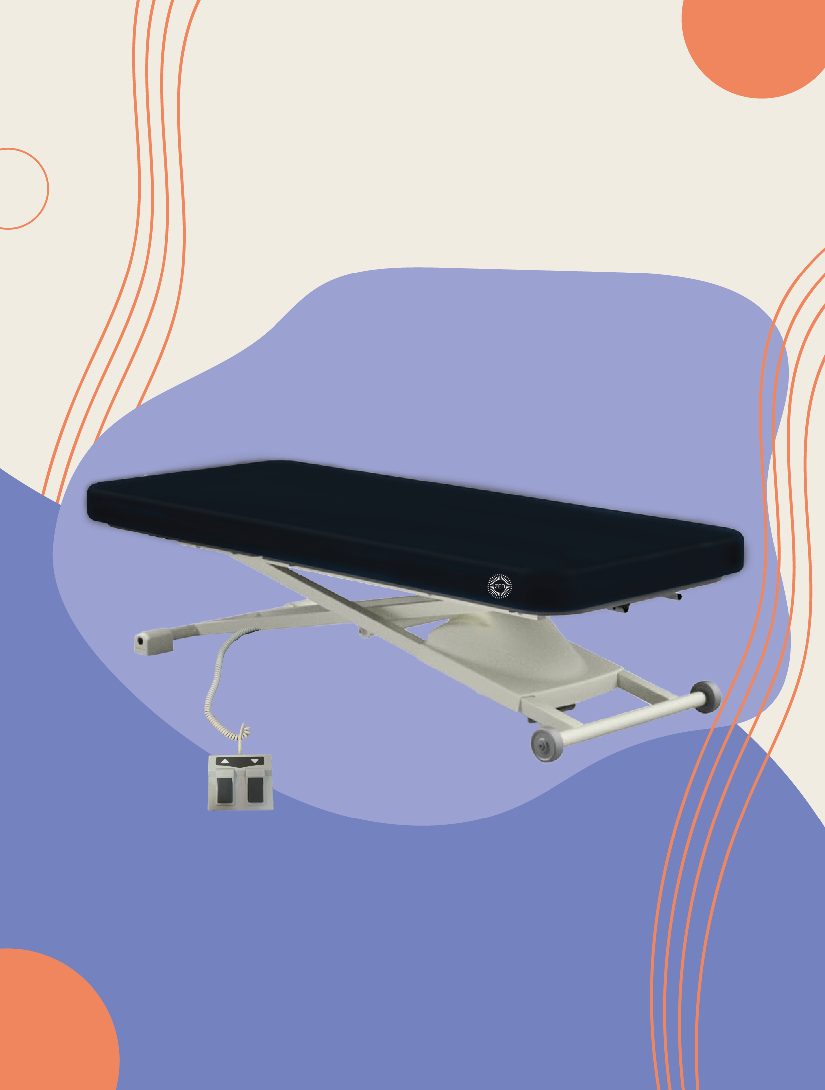 Zen Hydraulic Vibroacoustic Massage Table